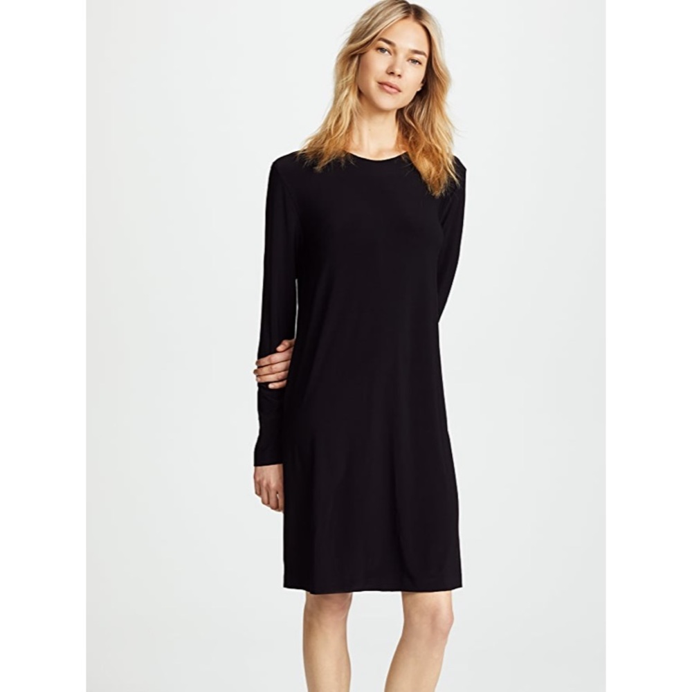 Norma Kamali Slinky Black dress Large